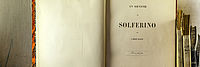 Foto des Buchs "Un Souvenir de Solferino" von Henry Dunant